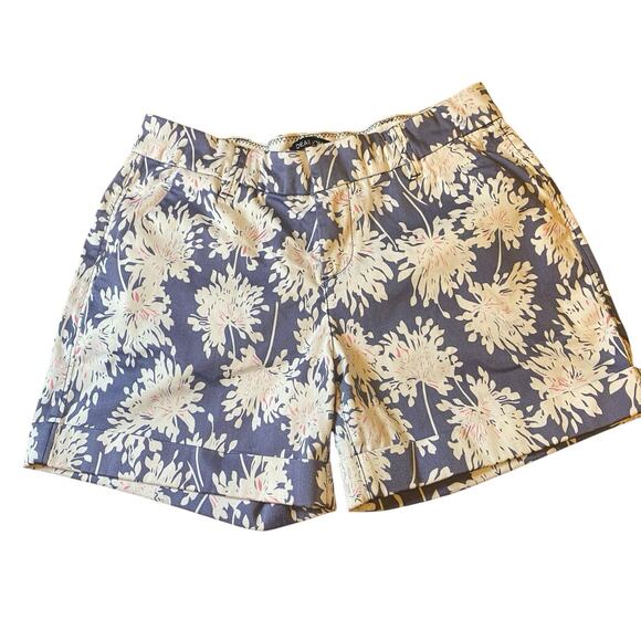 Dear John Pants - Dear John Floral Chino Cotton Blend Shorts Size 30